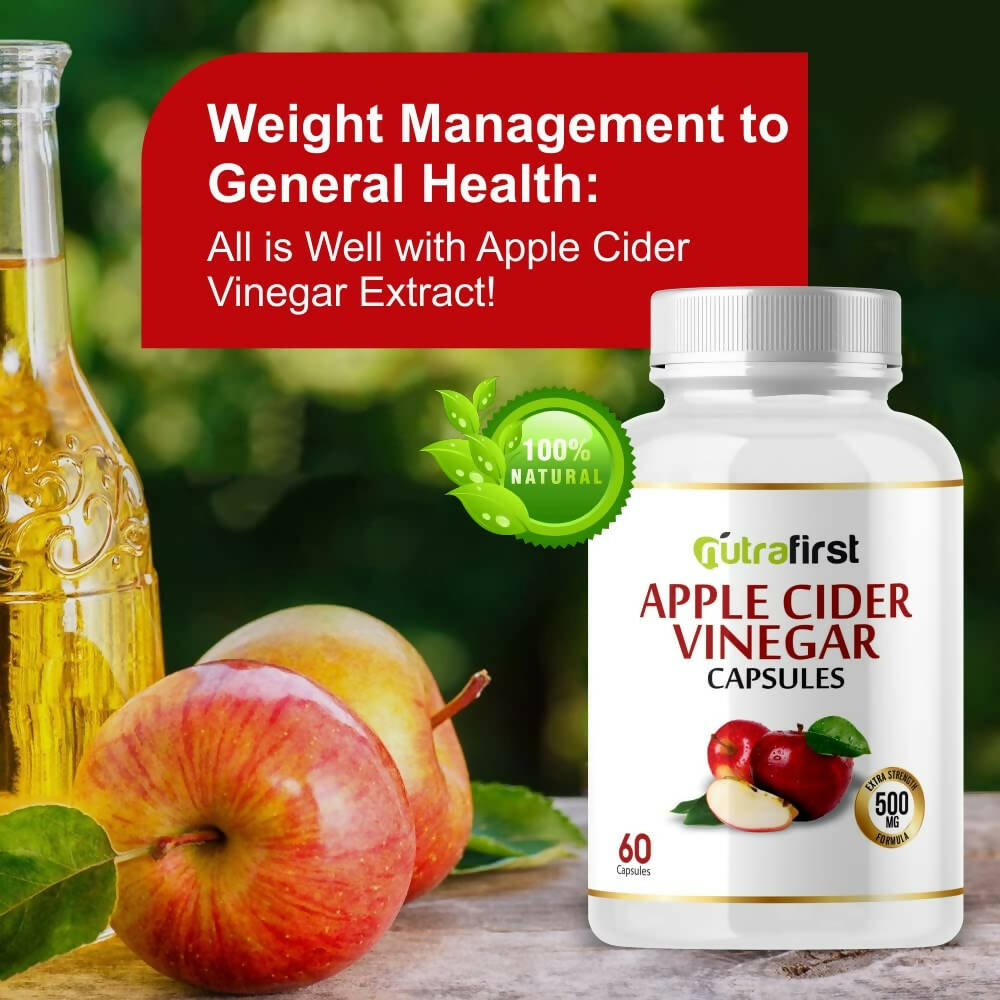 Nutrafirst Apple Cider Vinegar Capsules - Grab2buy