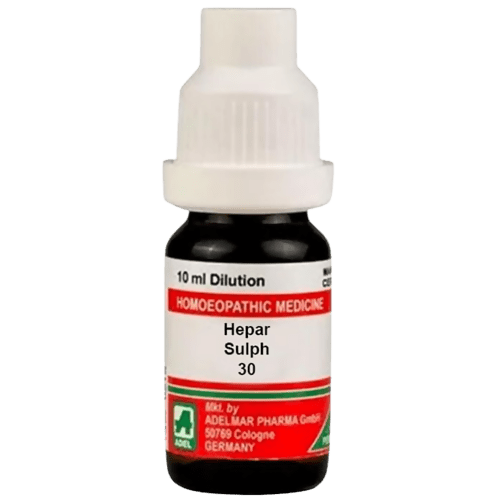 Adel Homeopathy Hepar Sulph Dilution - Grab2buy