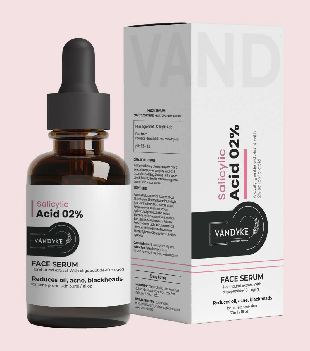Vandyke Salicylic Acid 02% Face Serum  Grab2Buy Vandyke Grab2Buy