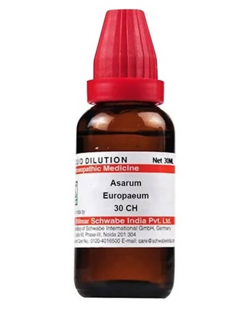 Dr. Willmar Schwabe India Asarum Europaeum Dilution 