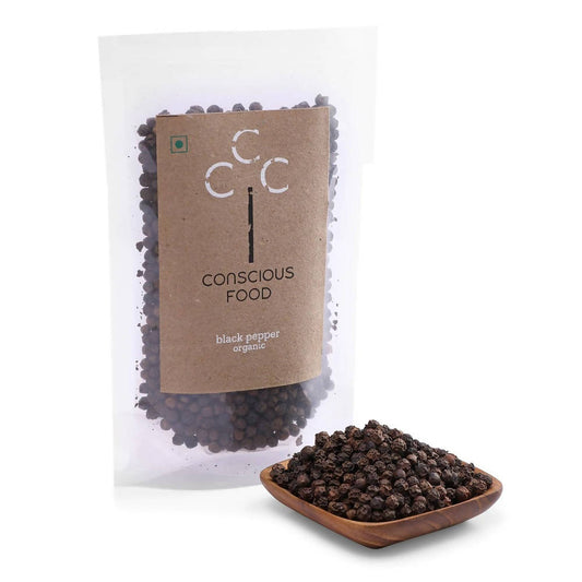 Conscious Food Organic Black Pepper (Kali Mirch) 