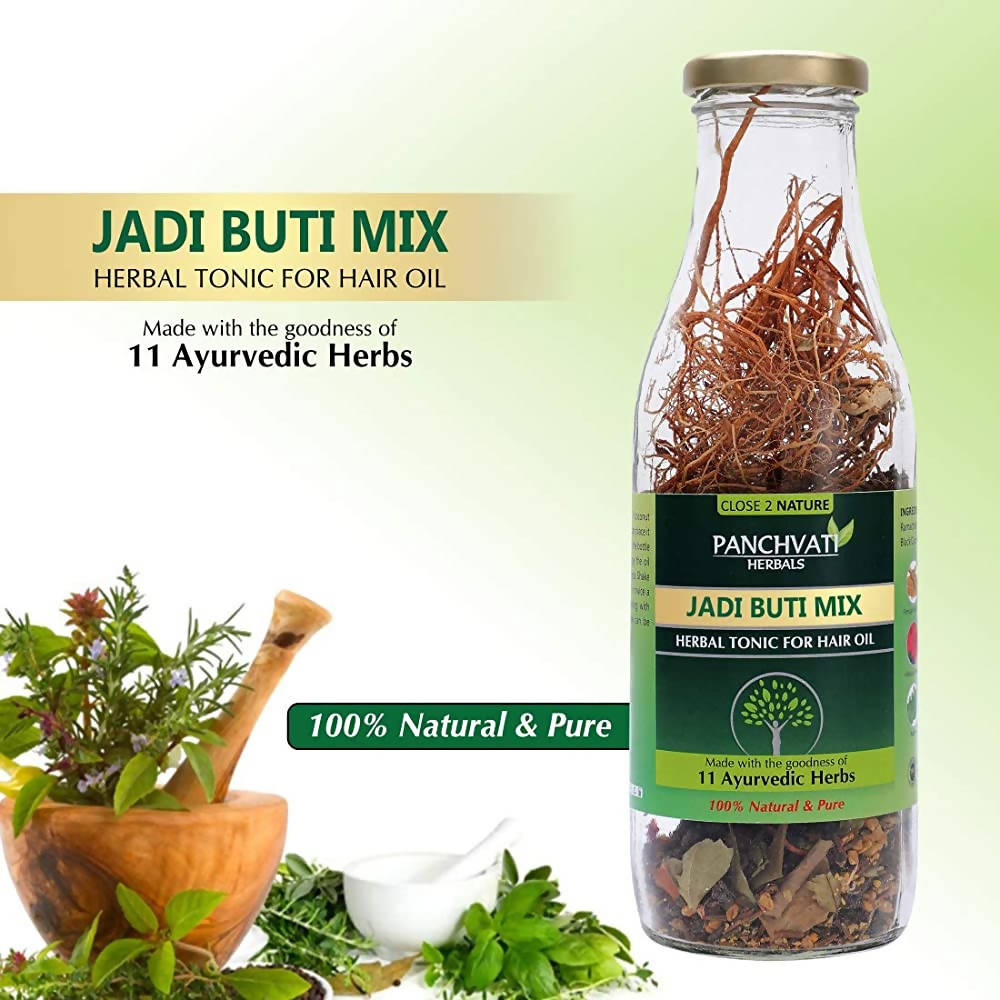 Panchvati Herbals Jadi Buti Mix Herbal Tonic For Hair Oil 