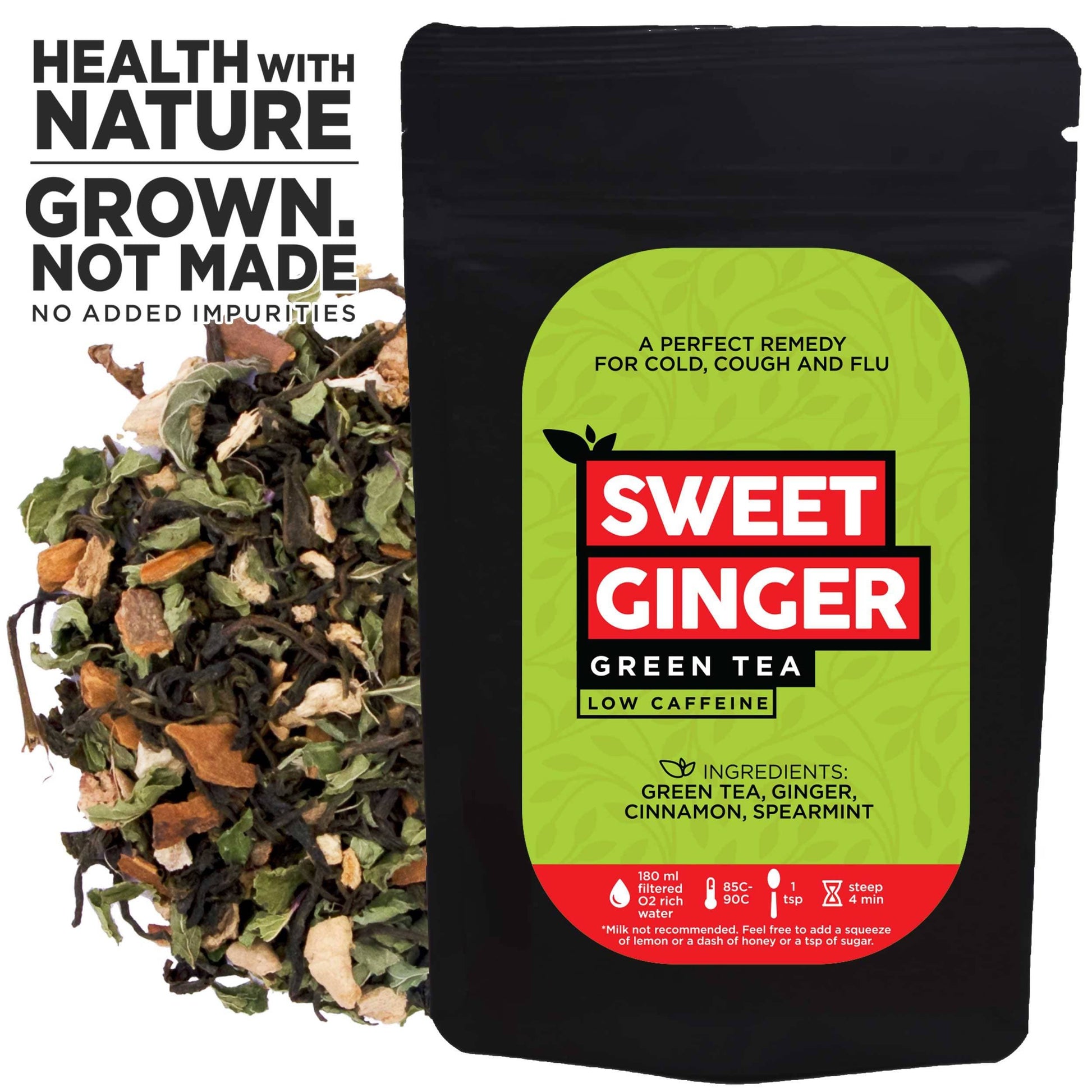 The Tea Trove - Sweet Ginger Green Tea  Grab2Buy The Tea Trove Grab2Buy