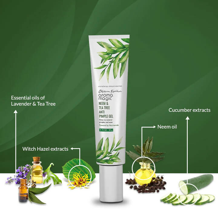 Blossom Kochhar Aroma Magic Neem & Tea Tree Anti Pimple Gel 