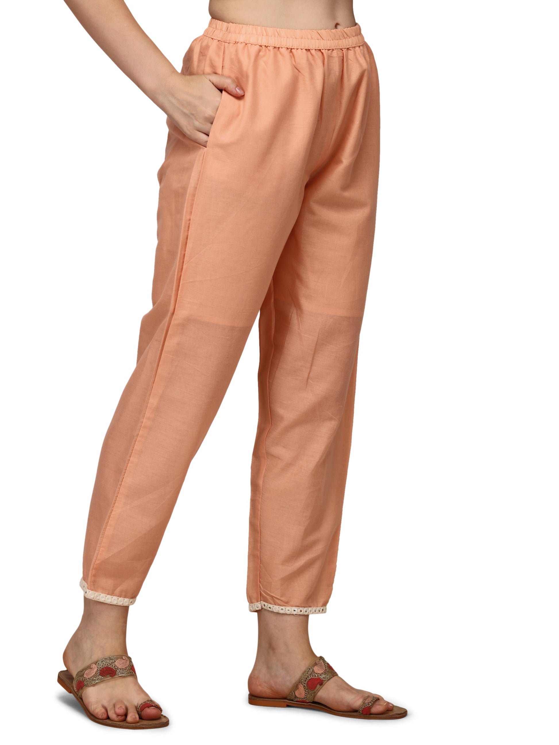Lucknawi Embroidered Kurta With Pant & Dupatta, Multicolor - Hiral Fashion