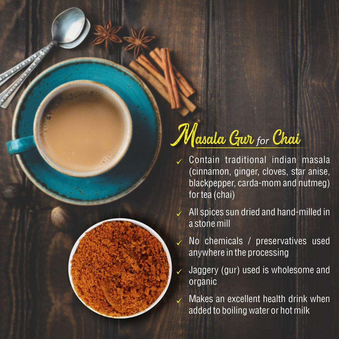 Dhampur Green Masala Gur for Milk & Tea - Grab2buy