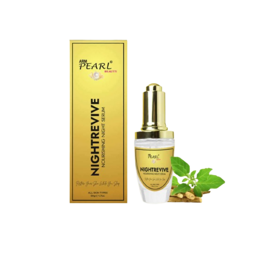 ARM Pearl Beauty Night Revive Nourishing Night Face Serum  Grab2Buy ARM Pearl Beauty Grab2Buy