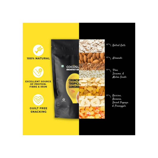 Cocosutra Crunchy Tropical Sunshine Breakfast Granola - Grab2buy