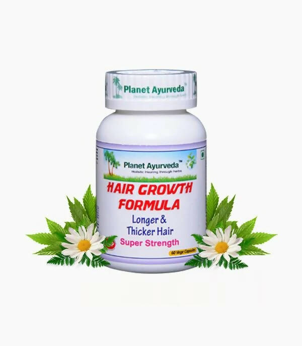 Planet Ayurveda Hair Growth Formula Capsules - Grab2buy