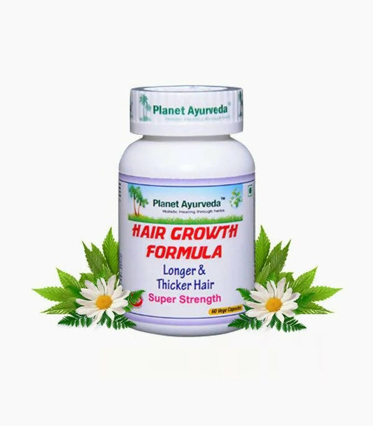 Planet Ayurveda Hair Growth Formula Capsules - Grab2buy