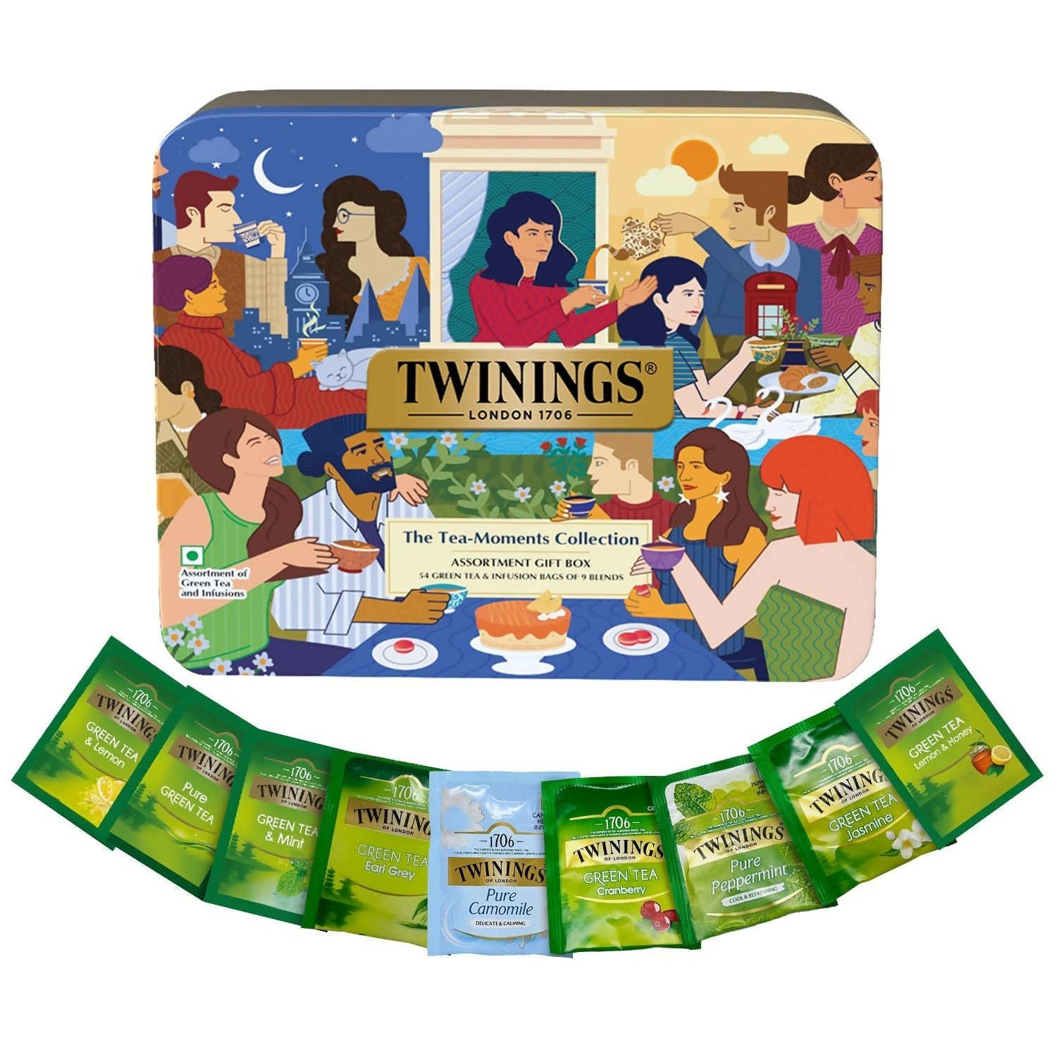 Twinings The Tea Moment Collection Assortment Tea Gift Set 