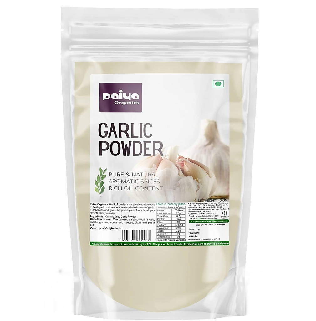 Paiya Organics Garlic Powder - Grab2buy