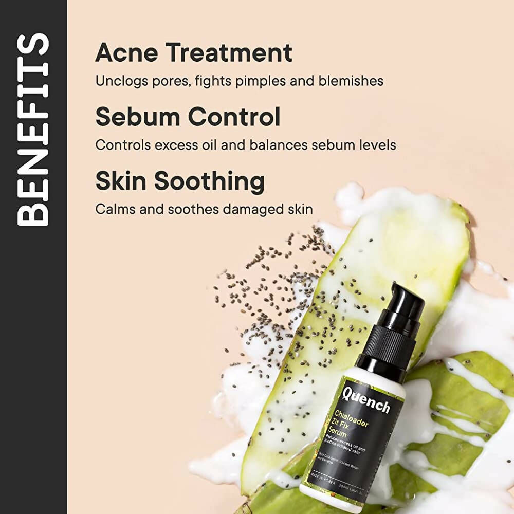 Quench Botanics Chialeader Zit Fix Serum - Korean Skincare 