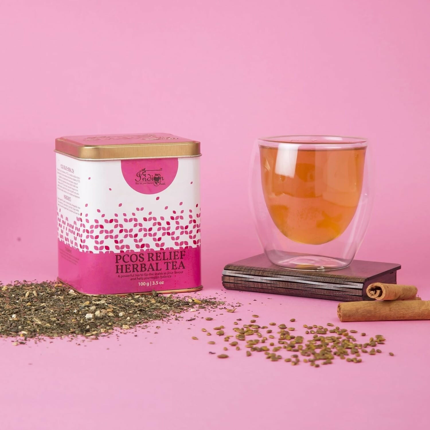 The Indian Chai - PCOS Relief Herbal Tea 