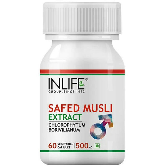 Inlife Safed Musli Extract Capsules - Grab2buy