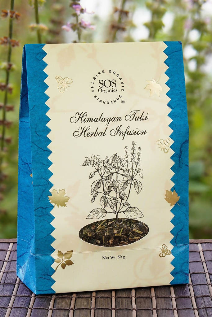 SOS Organics Himalayan Tulsi Herbal Infusion - Grab2buy