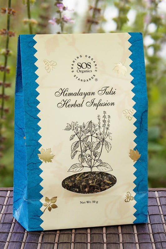 SOS Organics Himalayan Tulsi Herbal Infusion - Grab2buy