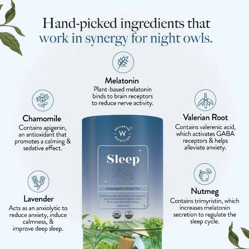 Wellbeing Nutrition Sleep Tea  Grab2Buy Wellbeing Nutrition Grab2Buy