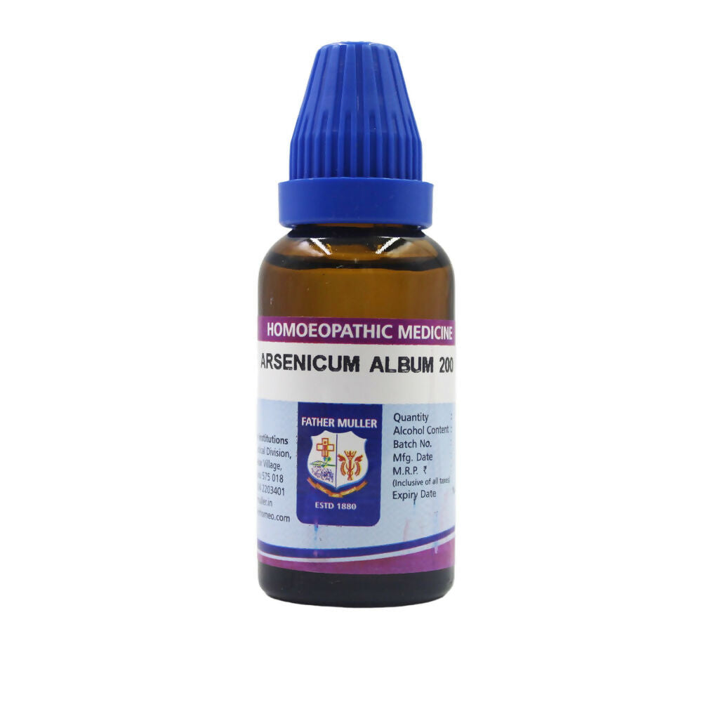 Father Muller Arsenicum Album Dilution - Grab2buy