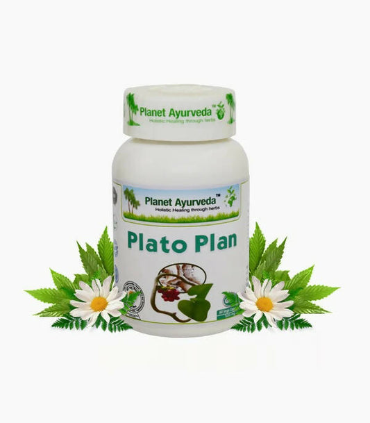 Planet Ayurveda Plato Plan Capsules - Grab2buy
