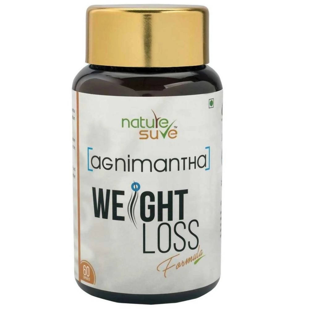 Nature Sure Agnimantha Weight Loss Capsules 