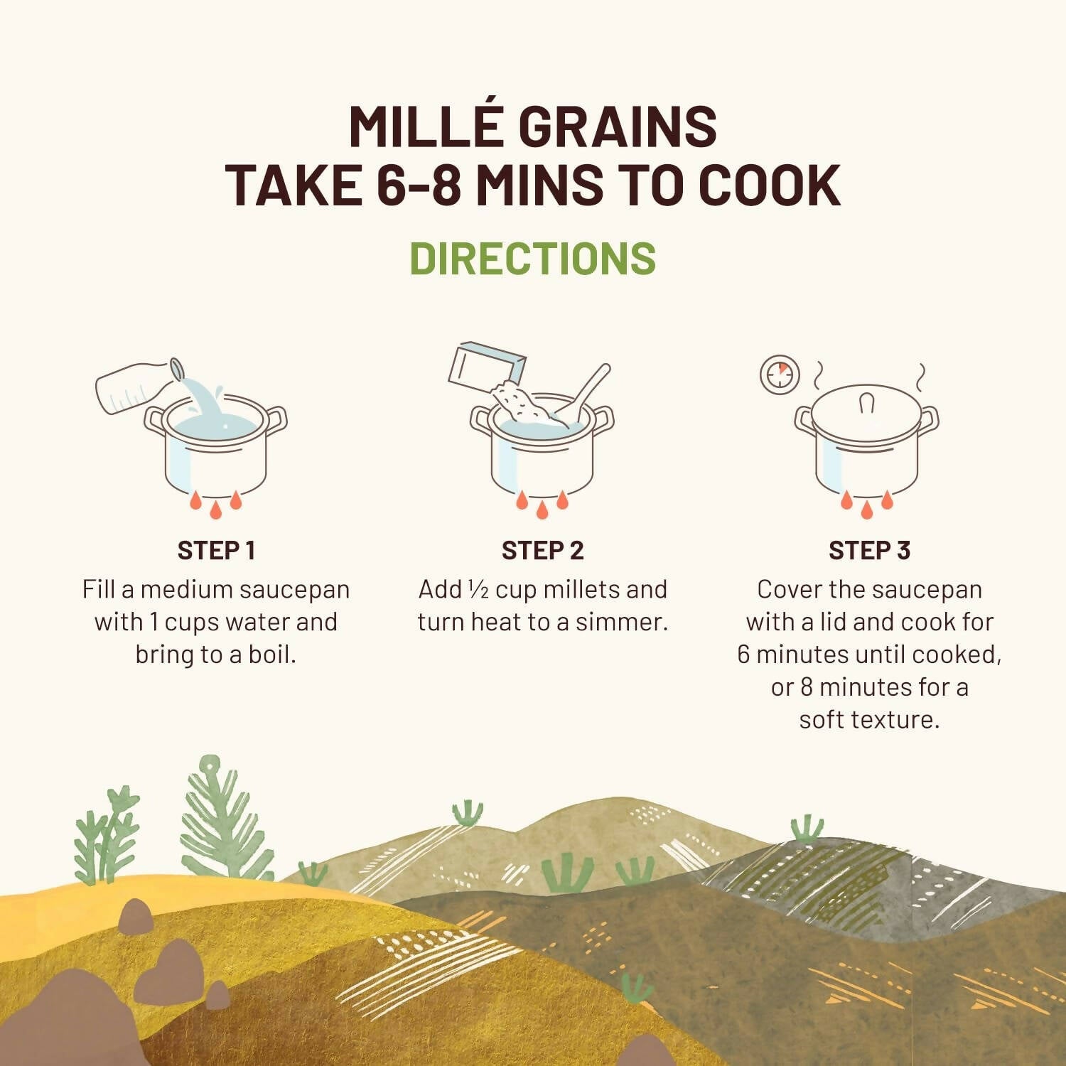 Mille Little Millet Whole Grain - Grab2buy