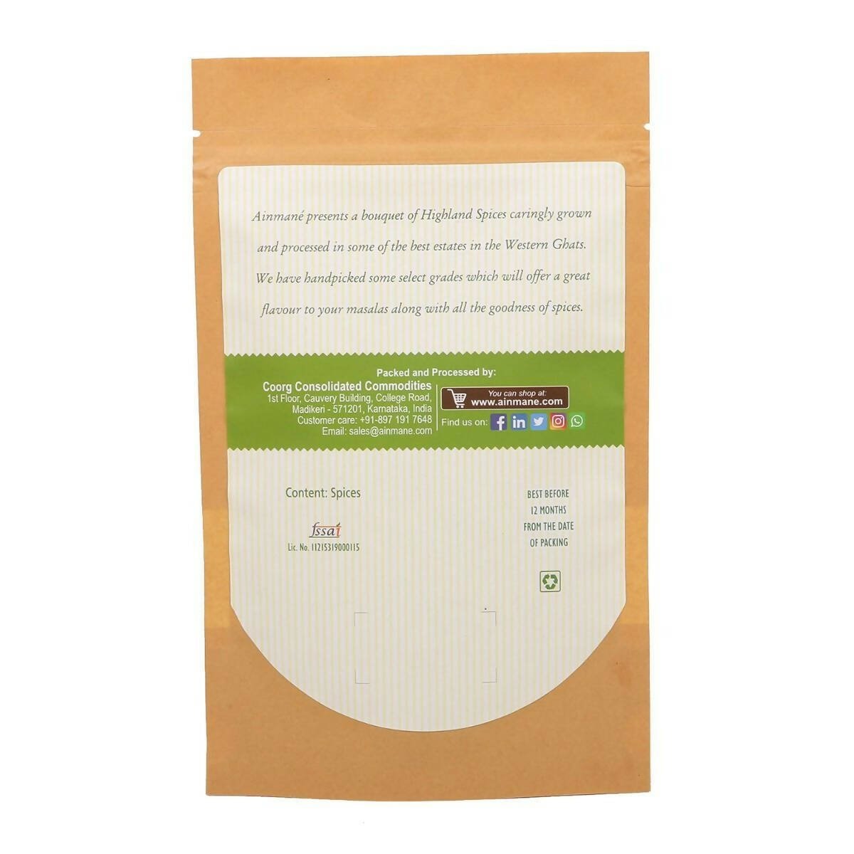 Ainmane Whole White Pepper - Grab2buy