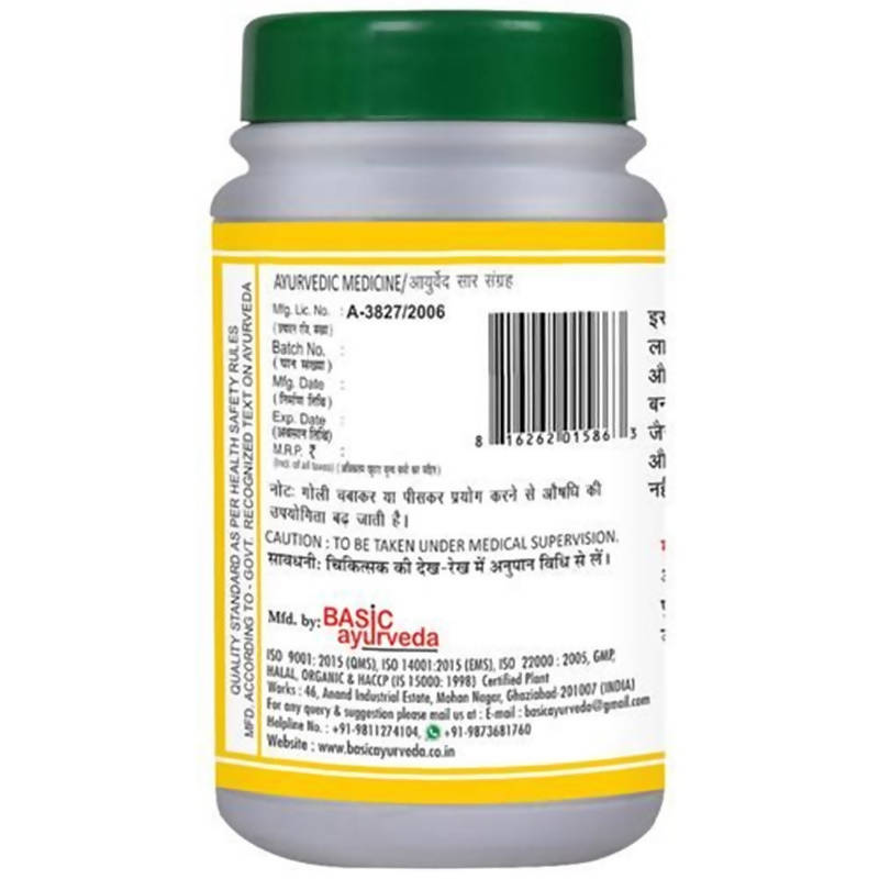 Basic Ayurveda Pradarantak Ras Tablet 