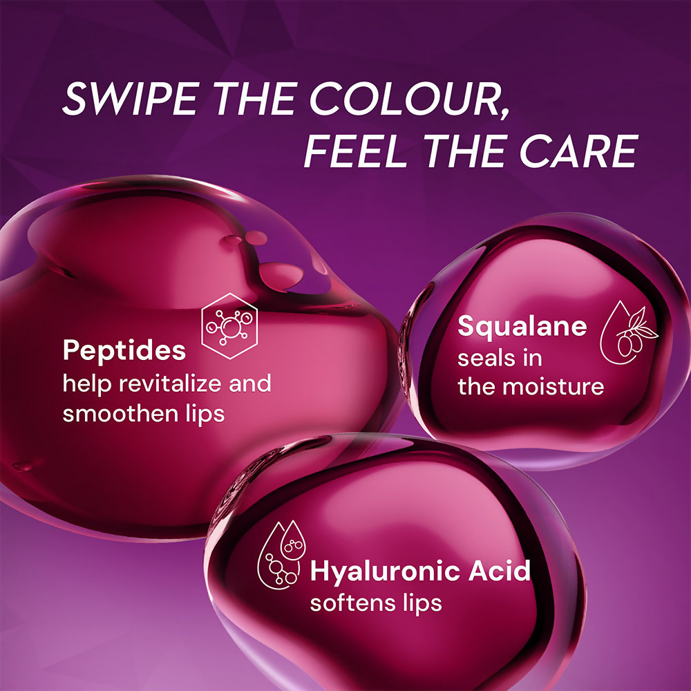 SUGAR Glide Peptide Serum Lipstick with Vitamin E - 04 Cairo Crimson
