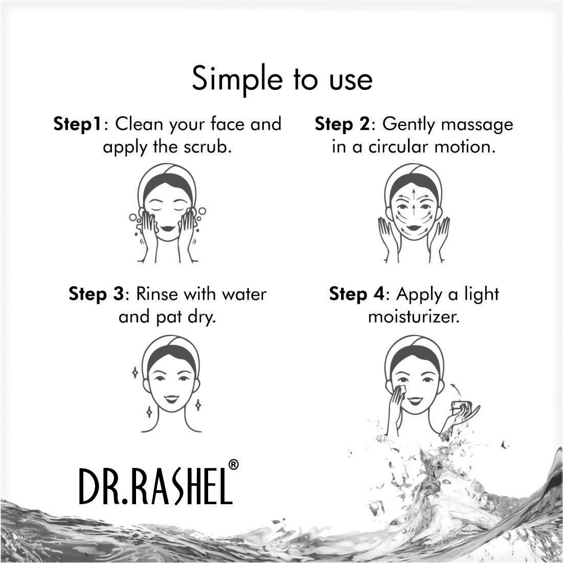 Dr.Rashel Almond Scrub For Face And Body