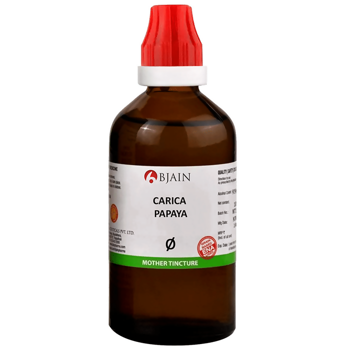 Bjain Homeopathy Carica Papaya Mother Tincture Q  Grab2Buy Bjain Homeopathy Grab2Buy
