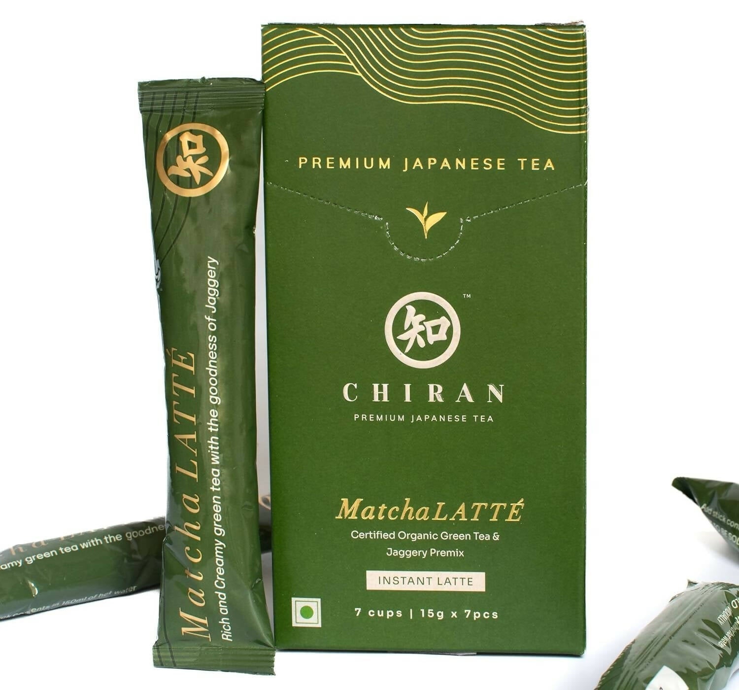 Chiran Instant Matcha Latte Premix Sachets  Grab2Buy Chiran Grab2Buy