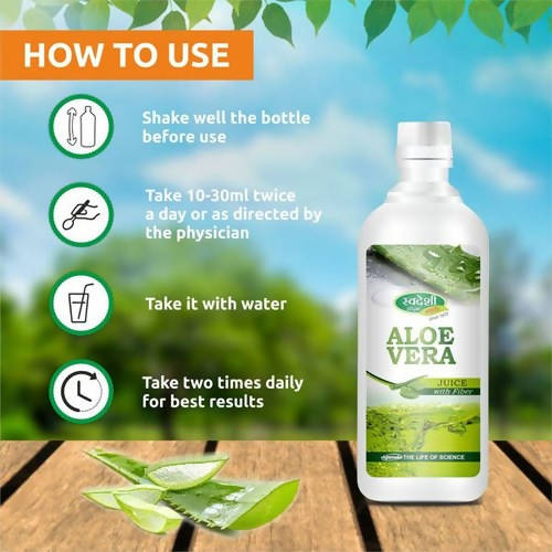 Swadeshi Aloe Vera Juice with Fibre 