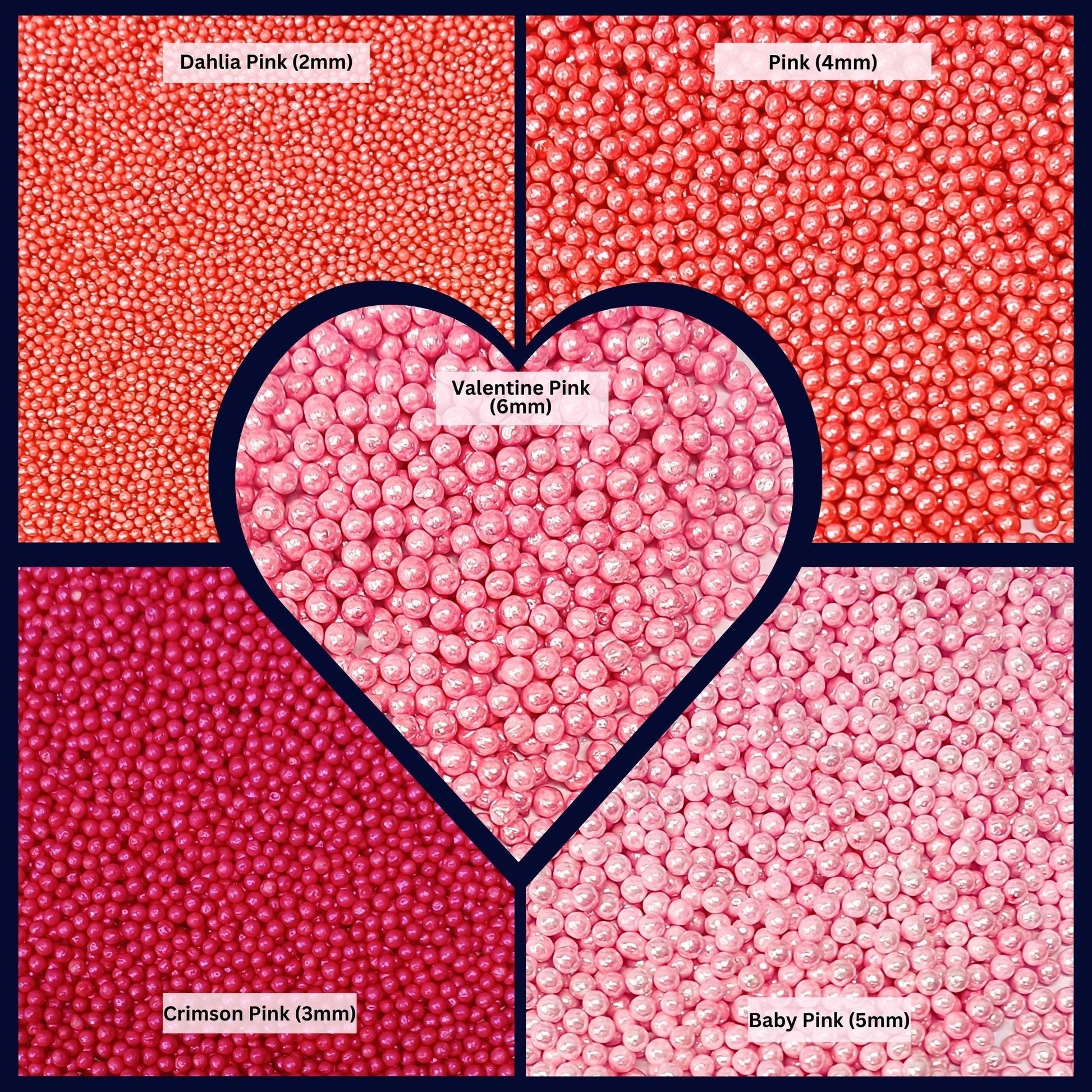 Confect Valentine Sprinkles | 01 Edible Decoration for Baking & Dessert  Grab2Buy Confect Grab2Buy