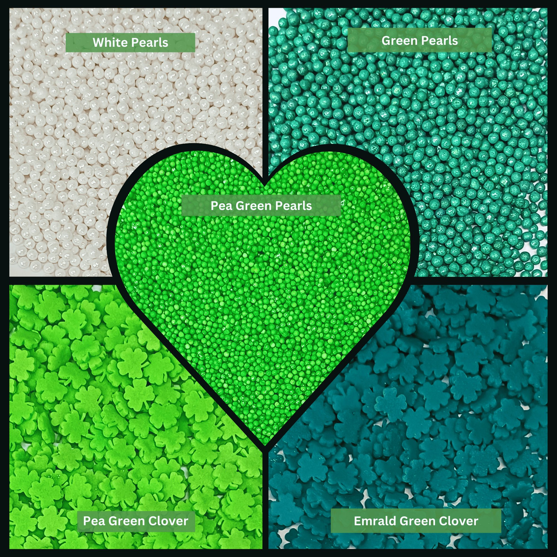 Confect St. Patrick's Sprinkles Multipack 5
