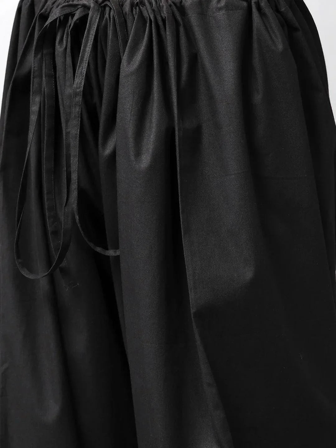 Fabmade Z Black Pathani Suit