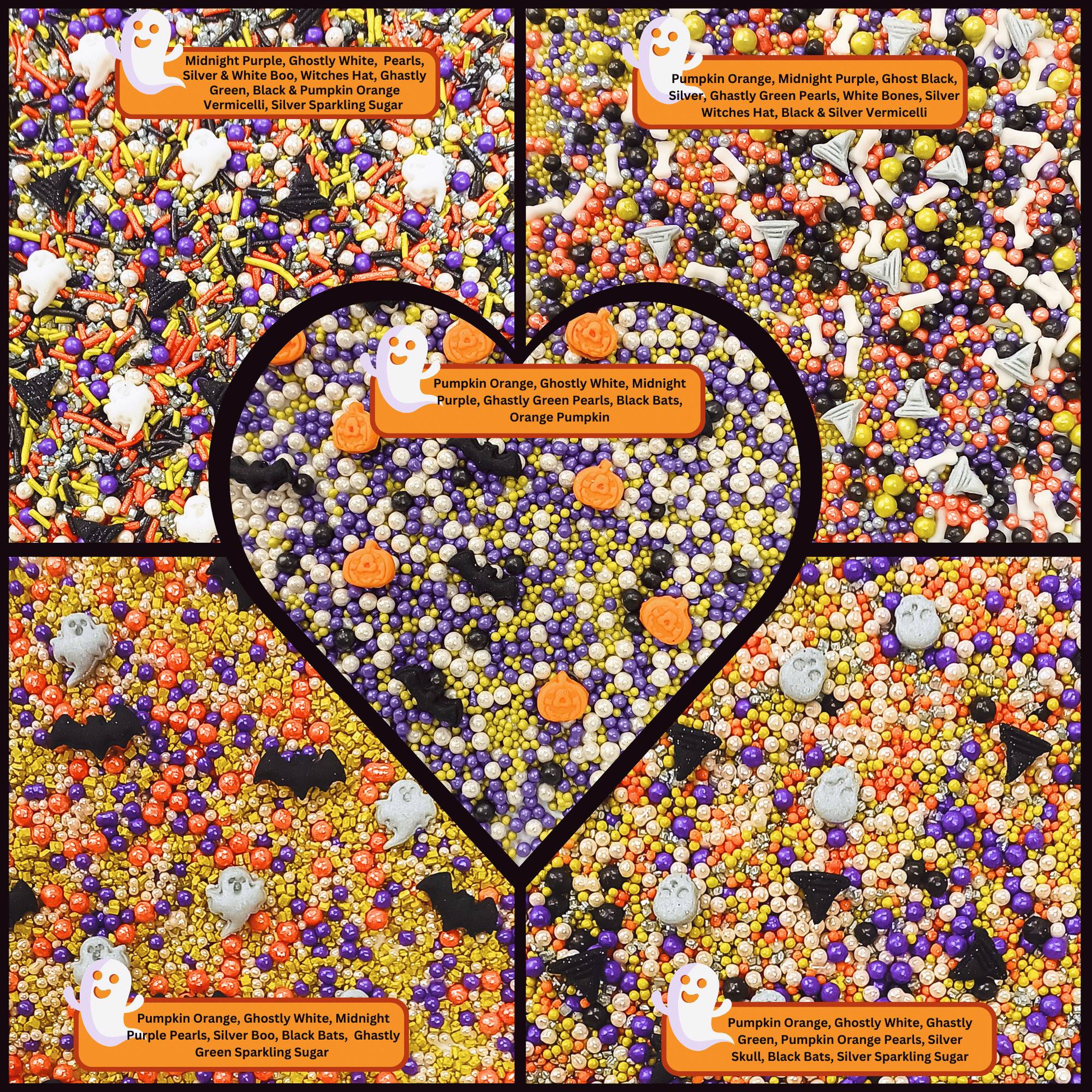 Confect Halloween sprinkles Multipack 2 (New)