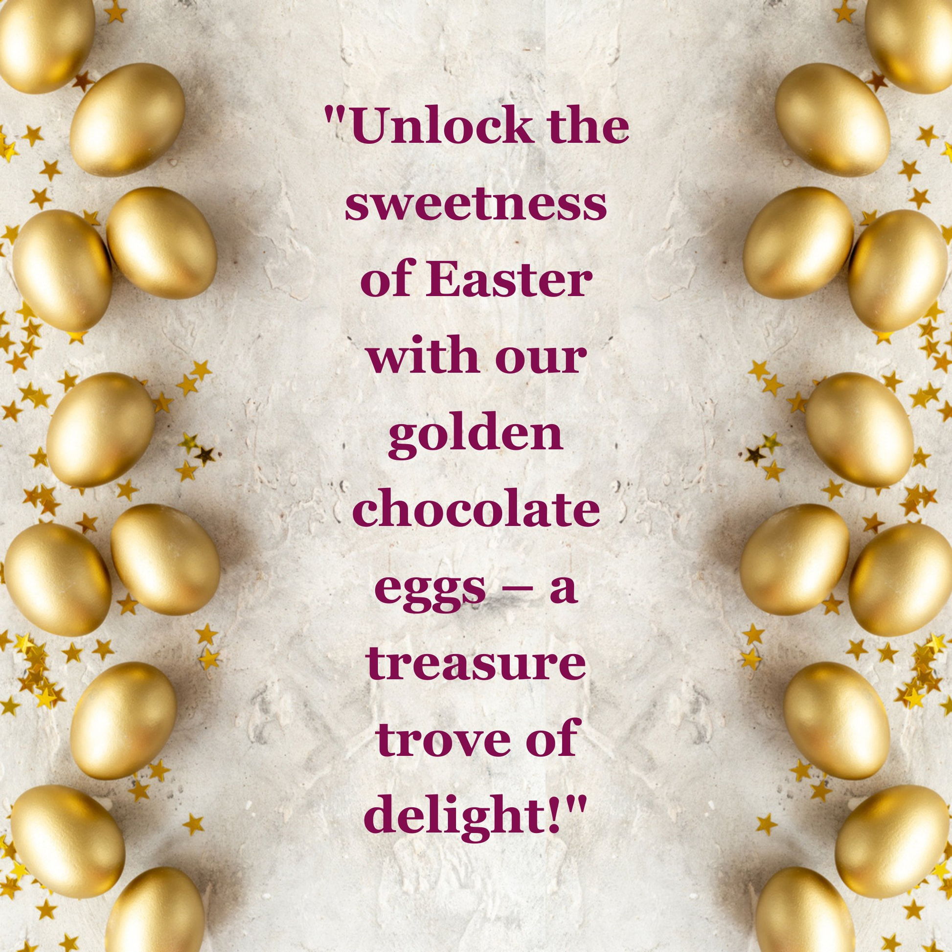 Confect Golden | Edible Chocolate Eggs Multipack