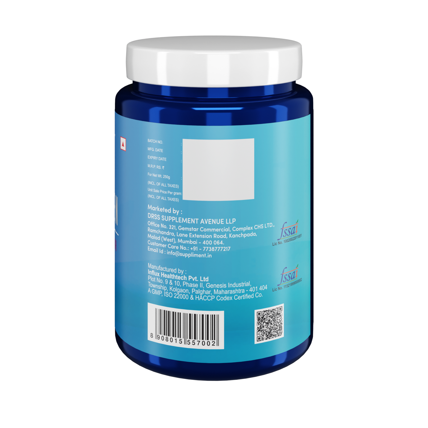 HealthAid Collagen Cranberry Flavour - Sugar Free 