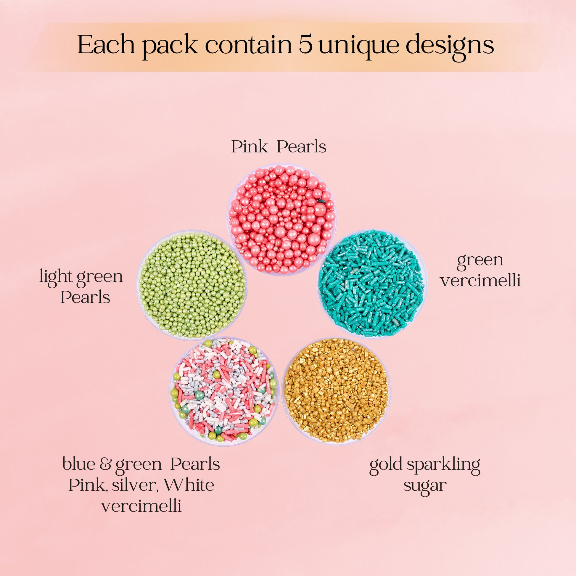 Confect Fusion Mashup Sprinkles FM Multipack 3