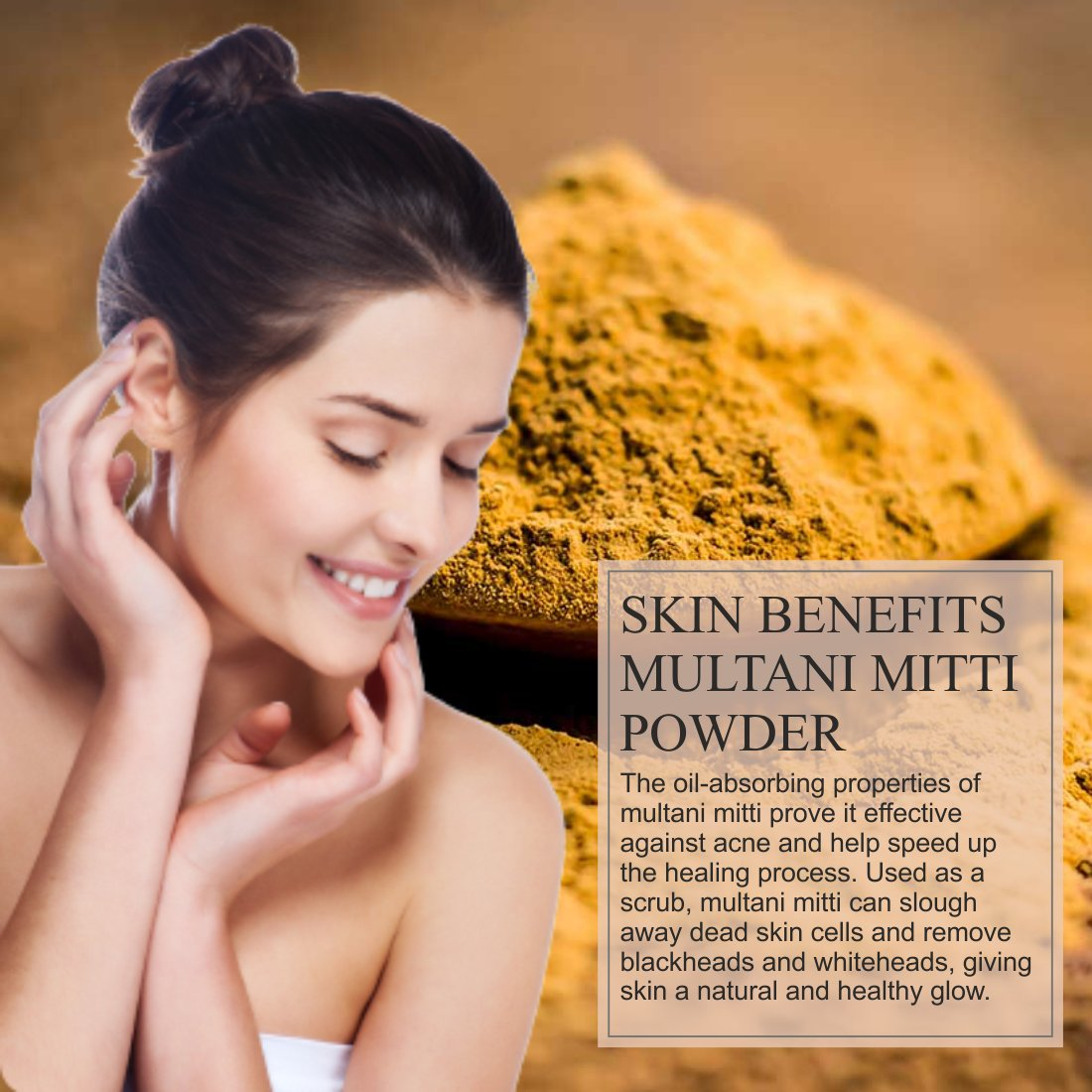 Nuerma Science Multani Mitti Powder For Glowing Skin & Anti Pigmentation 