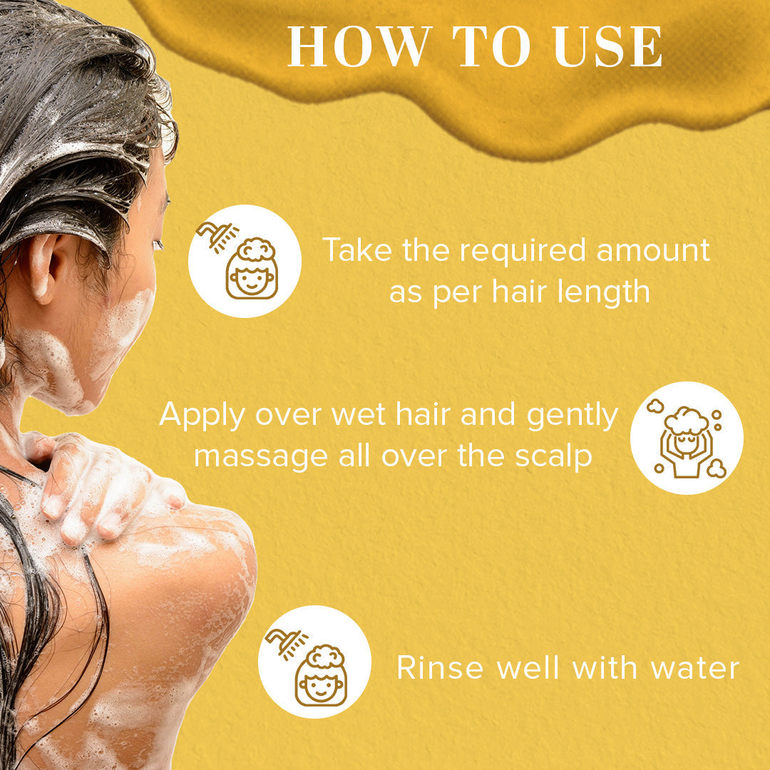 Khadi Natural Honey & Lemon Hair Cleanser - 210ml 