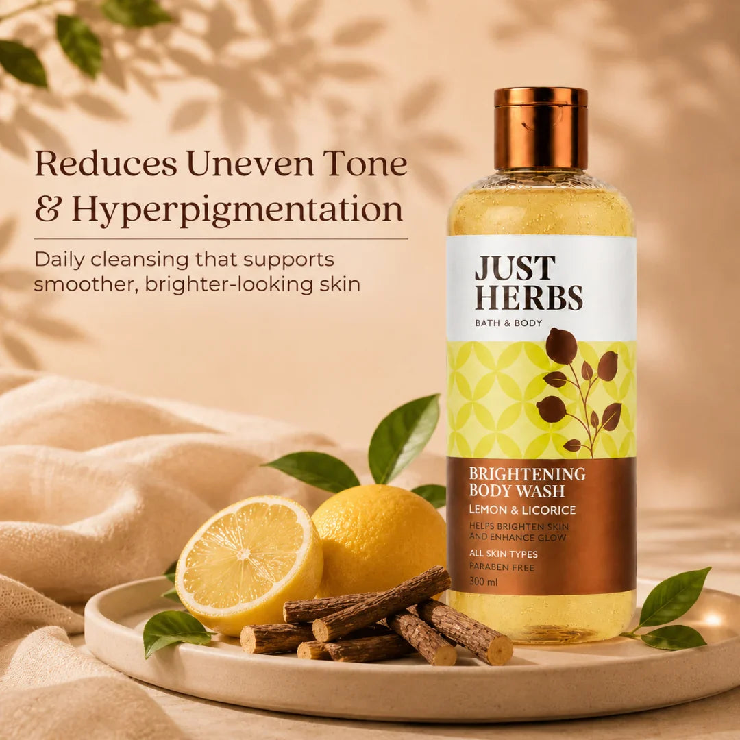 Vitamin C Brightening Body Wash with Lime and Liquorice 