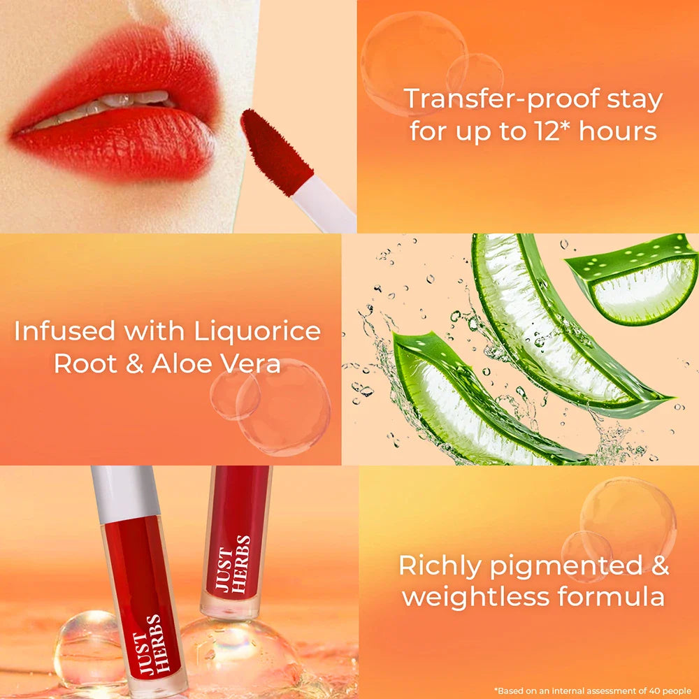 WATER BABY LIP AND CHEEK TINT | ALOE VERA + LIQUORICE ROOT Orange You Cute 