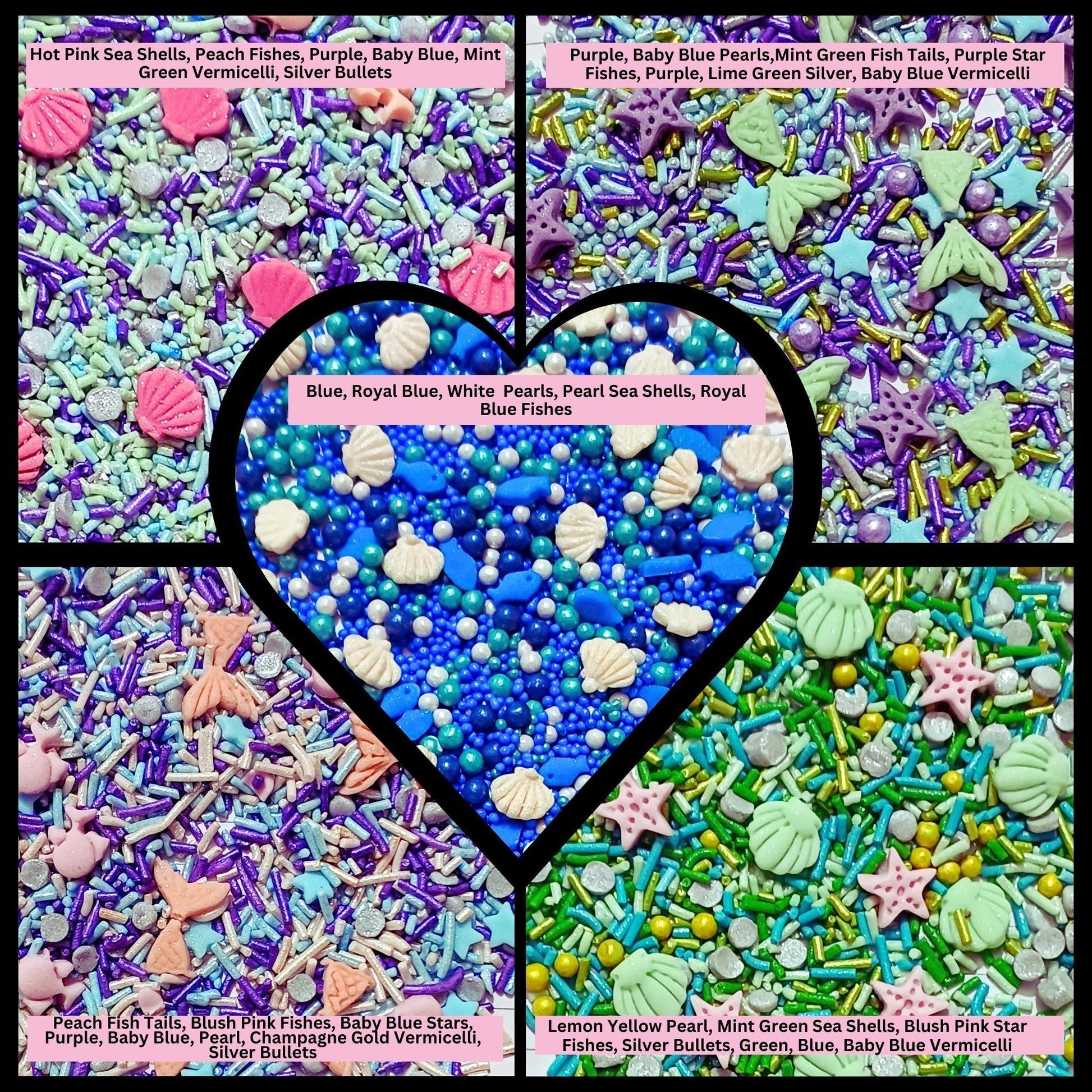 Confect Under the Sea Sprinkles for Decorations 10  Grab2Buy Confect Grab2Buy