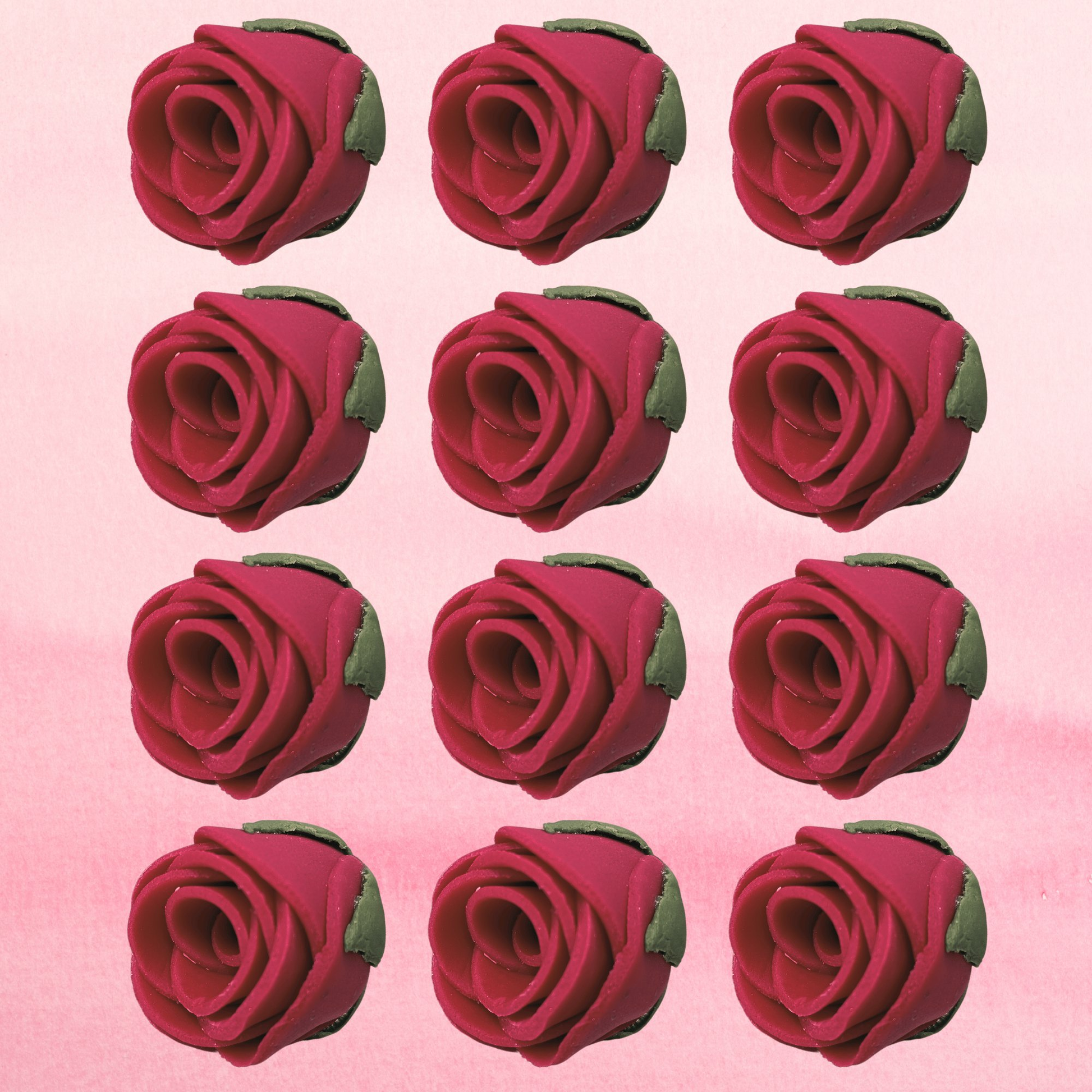 Confect Burgundy | Edible Sugar Flowers