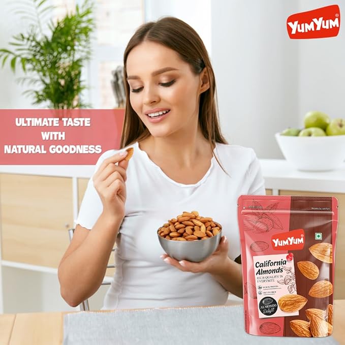 Yum Yum California Almonds Pouch  Grab2Buy Yum Yum Grab2Buy
