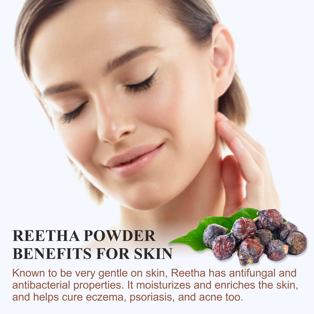Nuerma Science Reetha powder For Skin & Hair 