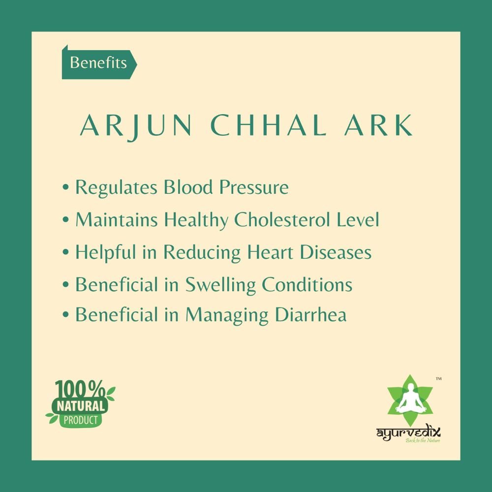 Ayurvedix Arjun Chhal Ark - Grab2buy