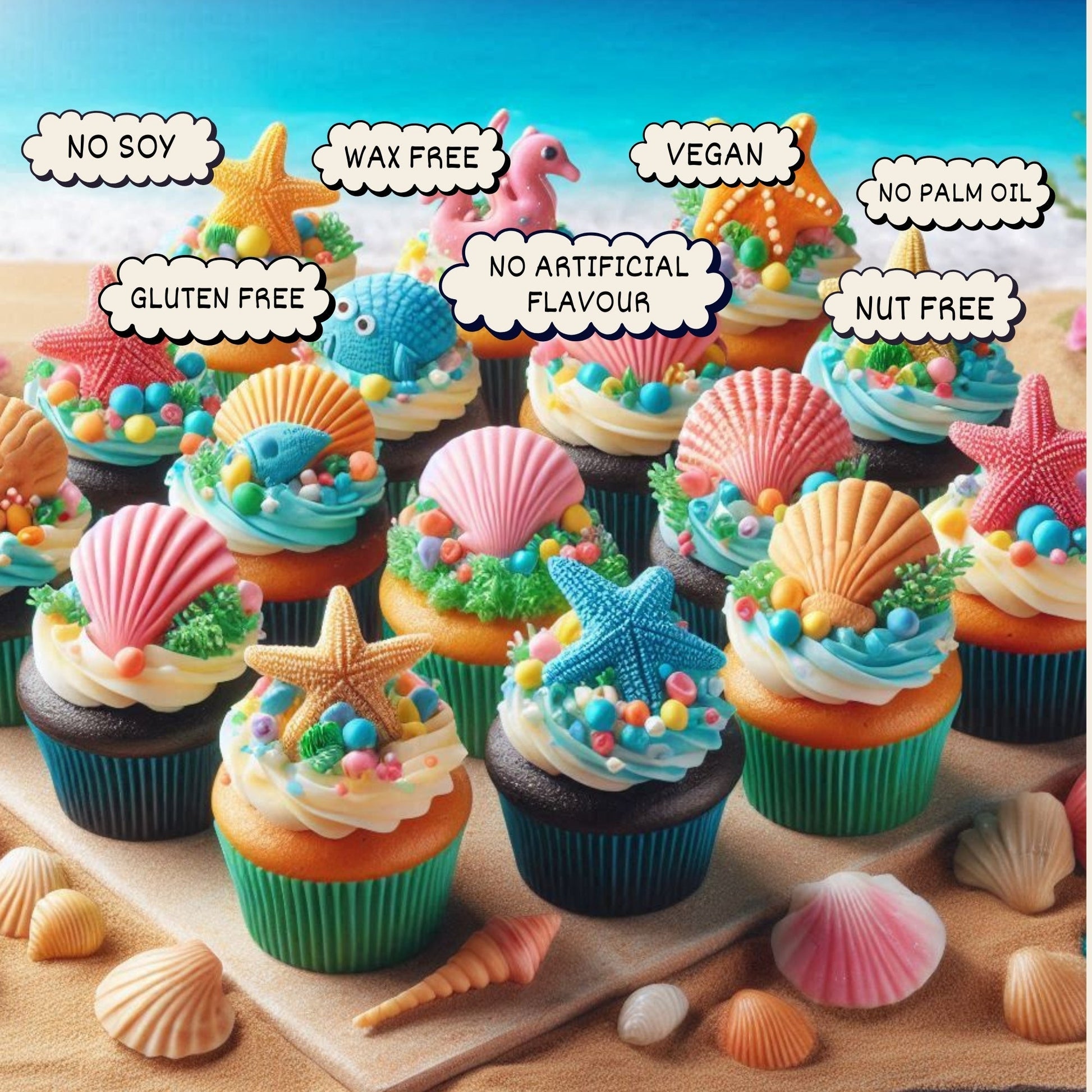 Confect Under the Sea Sprinkles for Decoration 03